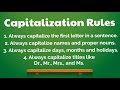 Capitalization Rules | Classroom Language Arts Video