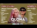 Karol G  y Peso Pluma Mix  Éxitos 2024 -  Las Mejores Canciones de Karol G   Peso Pluma 2024