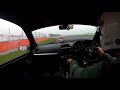 FLAT OUT and getting away with it @ Silverstone GP. Clio RS 172 races Toyota Celica