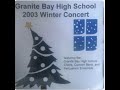 GBHS Winter Concert part 4 of 17 Rockin around the Christmas tree