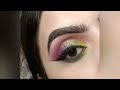 day46 of 60days daily new eye makeup tutorial 💛💗#eyemakeup #youtube