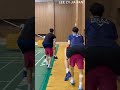 LEE Zii Jia Training in Korea With Korean Players For Badminton Asia Team Championships 2024