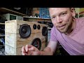 £70 TEMU BASSBOX BUILD USING FREE WOOD!! AMAZING OUTPUT!