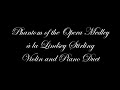 Phantom of the Opera Medley - Piano and Violin Duet