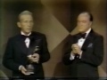 Bing Crosby Receives An Award From Bob Hope