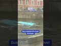 Bus crashes into river in Russia
