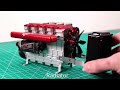 Building a HIGH Revving 4 Cylinder Mini Engine - 4 Stroke Engine Build
