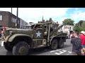 Slow motion test of the D Day Convoy that passed through Dorchester - This is just a test