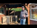 Wood fired brick pizza oven build - The Stand