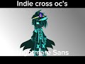Screenshots of Indie Cross oc’s