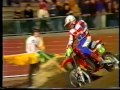 Jeff Leisk, Chuck Sun and Marty Moates - 1982 Supercross at Olympic Stadium - 250cc Final