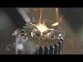 A two-minute demonstration of the process of producing gears in a Chinese factory.#production #gear