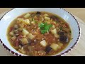 Buckwheat soup with aubergines is a hearty and nutritious dish. In the end, everyone liked the soup!