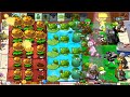 Melon Cattail Vs Dance King Zombies 2 - Plants vs Zombies Hybrid Three point world | PVZ HARDEST MOD