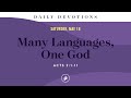 Many Languages, One God – Daily Devotional