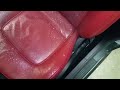 HOW TO FIX NASTY LEATHER SEATS IN 10 MINUTES for CHEAP