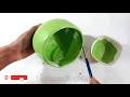 How to make cement pot at home || DIY planters