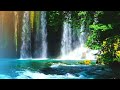 Relaxing sleep music for babies - with Beautiful Waterfall sounds - Nature Sounds - Healing Music