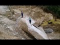 Amazing Fastest Stone Splitting Technique - Incredible Modern Marble Mining Heavy Equipment Machines