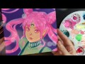Acrylic Painting Timelapse - Sailor Moon's Dark Lady Fan Art by Sherilynn Macale