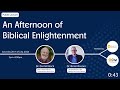 Lecture 'An Afternoon of Biblical Enlightenment' by Dr. Brian Rosner & Dr. Darrell Bock, 20/07/2024