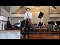 4/8ths Quartet performance - Intro and Phoenix's Solo