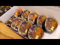 New style! Korean colorful and healthy rice rolls (Gimbab)