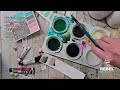 Mixing a custom color palette! - Watercolor color mixing