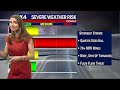 Dallas weather: Severe weather potential on Saturday, April 27