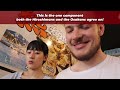 We Ate the 2 Famous Japanese PANCAKES - Okonomiyaki With My Japanese Girlfriend