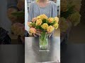 Tulip arranging technique using 20 tulips. Works like a charm using 20, 60, or 120 tulips. #tulip