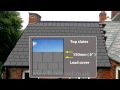 How to LAY a Slate Roof  PART 2 - How to put slates on a roof