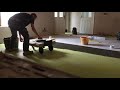 How to lay Porcelain tile properly.