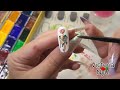 Watercolor materials What's the difference between paints, drops and gel varnishes? #nails #nailart