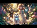 Garden of Melodies: Music Channel for the Dawn Adventure with the Young Girl and Luminous Cat