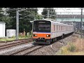 【曇っているのに暑い】東武東上線 幕車の離脱は無し！ 鶴瀬駅・ふじみ野駅  線路に生える草が超ボーボーな状態に… まだ梅雨は明けていない。 2024.7