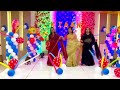 Bua dance at Baby welcome function | Cute Welcoming dance performance by sisters |