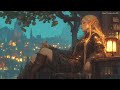 Relaxing Medieval Music + Rain Sounds - Celtic Music, Bard/Tavern Ambience, Tavern Twilight