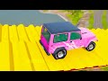 Epic Satisfying Cars Suspension #3 (Car Survival Challenge) - BeamNg Drive