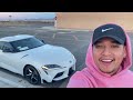 How 5% window tints look on a sports car (2020 Toyota Supra)