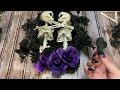 DIY Skeleton Decor | DIY Halloween Decor | Michaels Inspired Halloween | DIY Gothic Decor