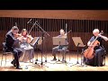 Cuarteto Soldi en el CCK: Mendelssohn Op 44 Nª1