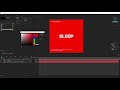 After Effects Tutorial: Animated Typographic in After Effects - No Plugins