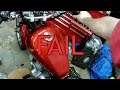 Fixing dual carbs to restore power - Honda Rebel 250