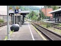 Abfahrt RB 24 nach Bayreuth Hbf am Bahnhof Kulmbach