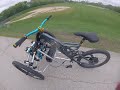 adaptive full suspension electric trike  in uphill downhill action  its first  run!