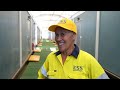 At home in the Australian outback as a FIFO Hospitality Allrounder with ESS & Santos