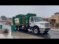 Waste Management Tucson Freightliner Mcneilus ZR 105366 With a New Logo