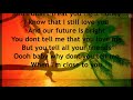 Don Campbell - See It In Your Eyes (lyrics)