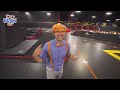 Belajar ABC Di Taman Trampolin | Blippi Bahasa Indonesia - Video Anak-Anak | Petualangan Blippi